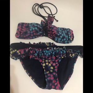 AMERICAN EAGLE OUTFITTERS SWIMSUIT BIKINI SZ LARGE